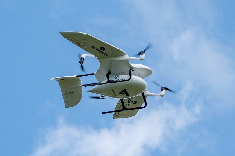 Uji Coba Drone NHS Skotlandia Untuk Respon Covid-19 Argyll
